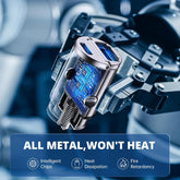 SYNCWIRE USB C Car Charger 90W Silver Dual Port Fast Adapter